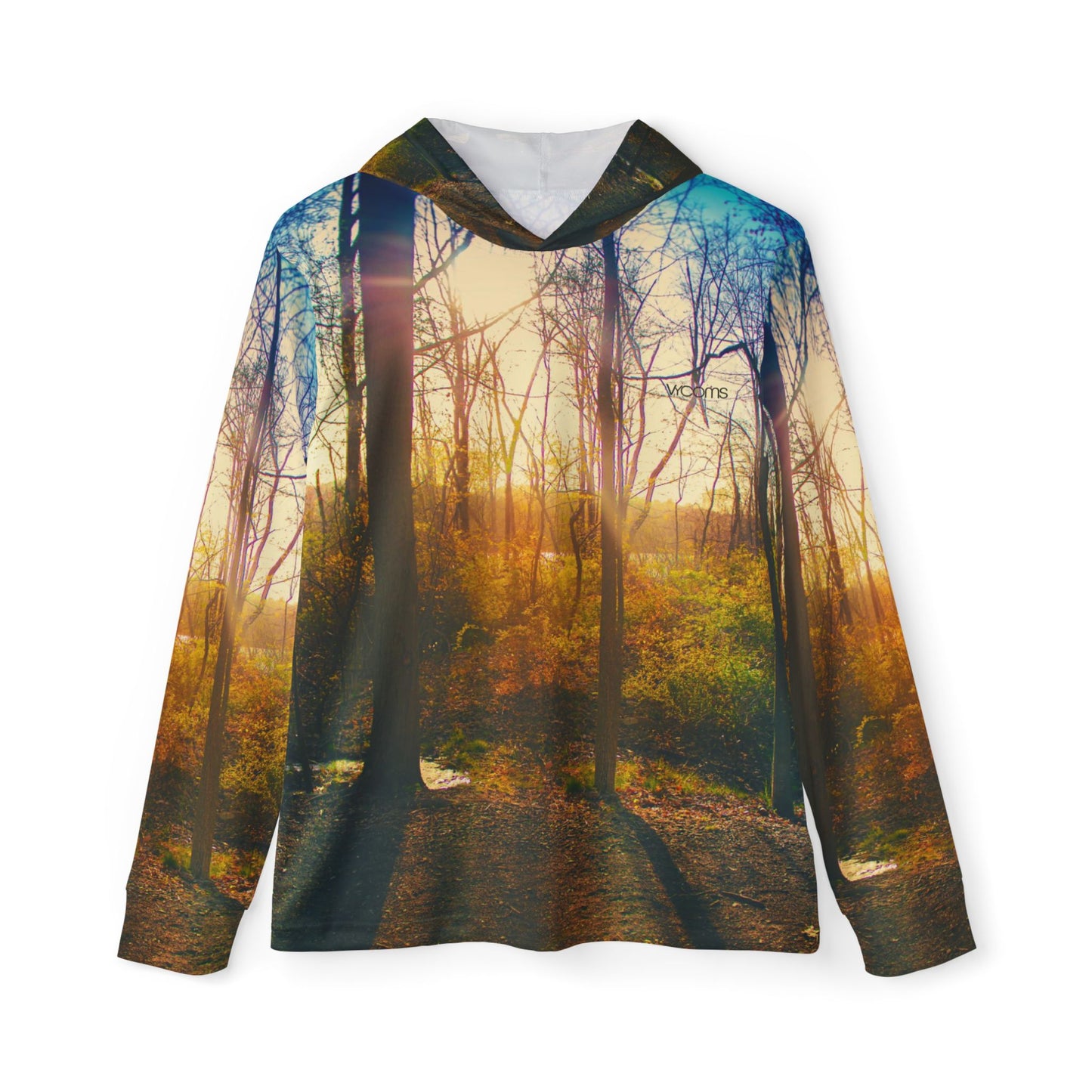 Golden Hour Lakeside Hoodie – Sunset Silhouette Edition