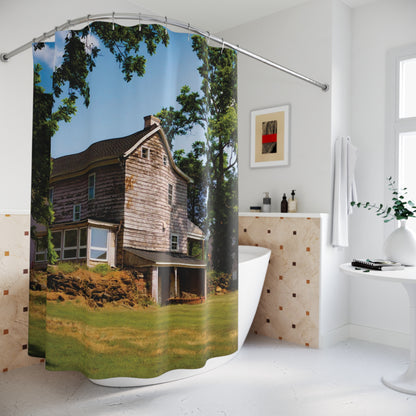 Shower Curtain Printed With Exclusive, High-Res, Full Color Beautiful Image.