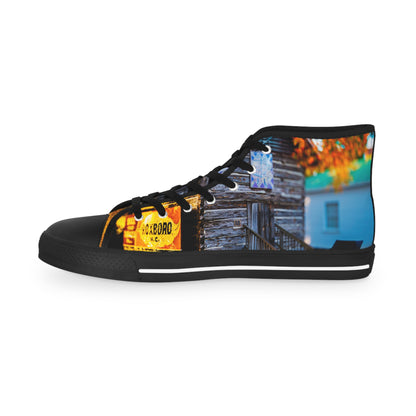 Stylish Men's High Top Sneakers