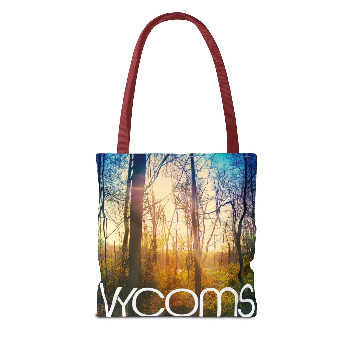 Tote Bag Printed with an Exclusive Beautiful High-Res, Full Color Natural Image.