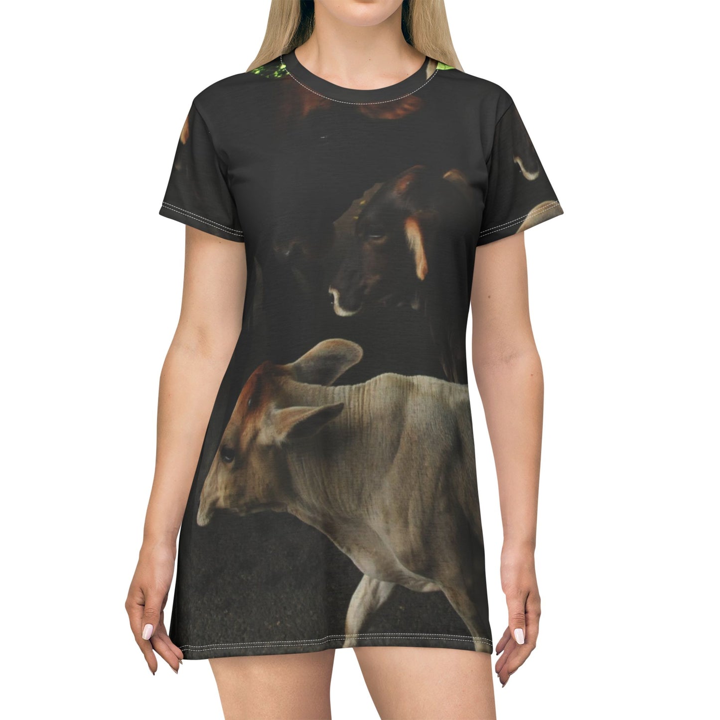 Cow Herd Dress — Rustic Farm Animal