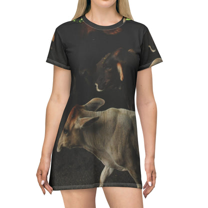 Cow Herd Dress — Rustic Farm Animal
