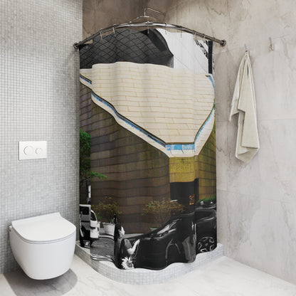Shower Curtain Printed With Exclusive, High-Res, Full Color Beautiful Image.