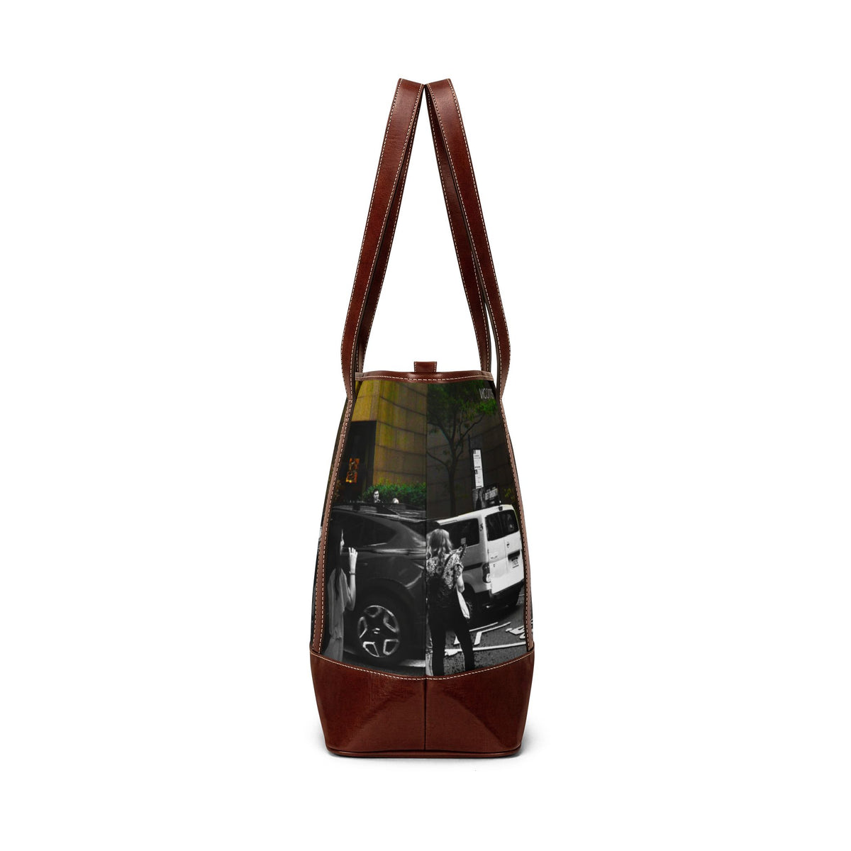 New York City Street Handbag — Urban Monochrome Tote