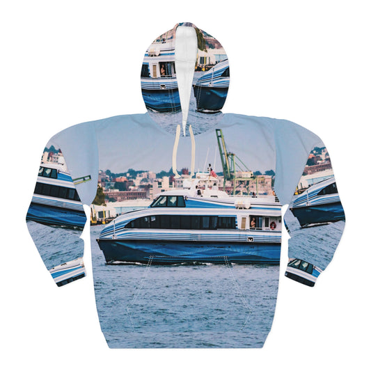 Boat Hoodie — Yacht & Harbor Pullover