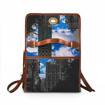 Midtown Manhattan Building Landscape Waterproof Canvas Bag
