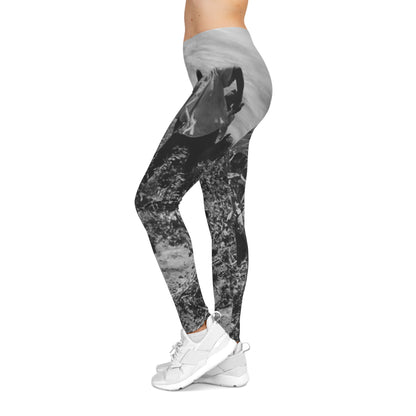 Sunset Farming Leggings — Farmers Planting Seeds