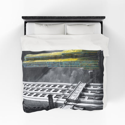 Velveteen Plush Blanket with beautiful photo image.