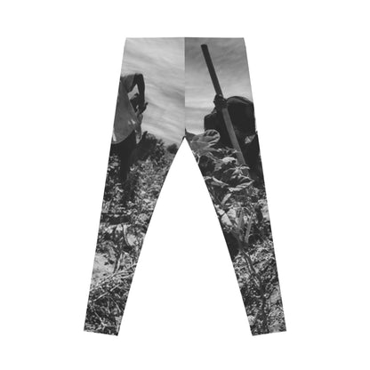 Sunset Farming Leggings — Farmers Planting Seeds