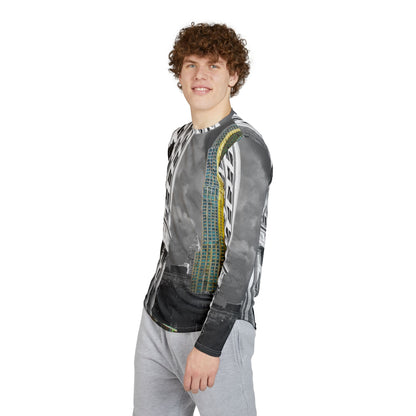 Architectural Cityscape Long Sleeve Shirt —New York Down Town