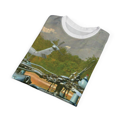 Military Helicopter T-shirts — Aviation Rescue Graphic T-Shirt