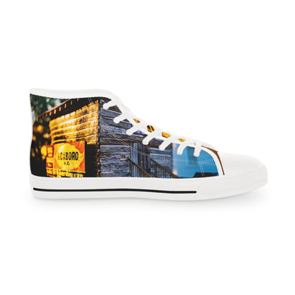 Stylish Men's High Top Sneakers