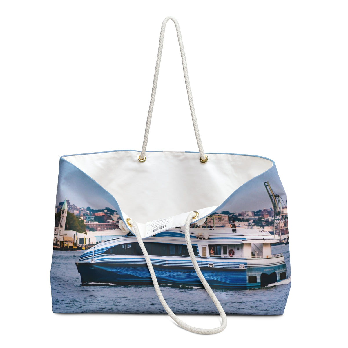 Exquisita y exclusiva bolsa de fin de semana de 24" x 13".