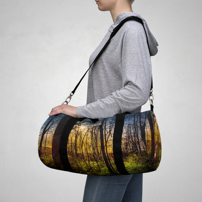 Colorful Landscape Printed Duffel Bag