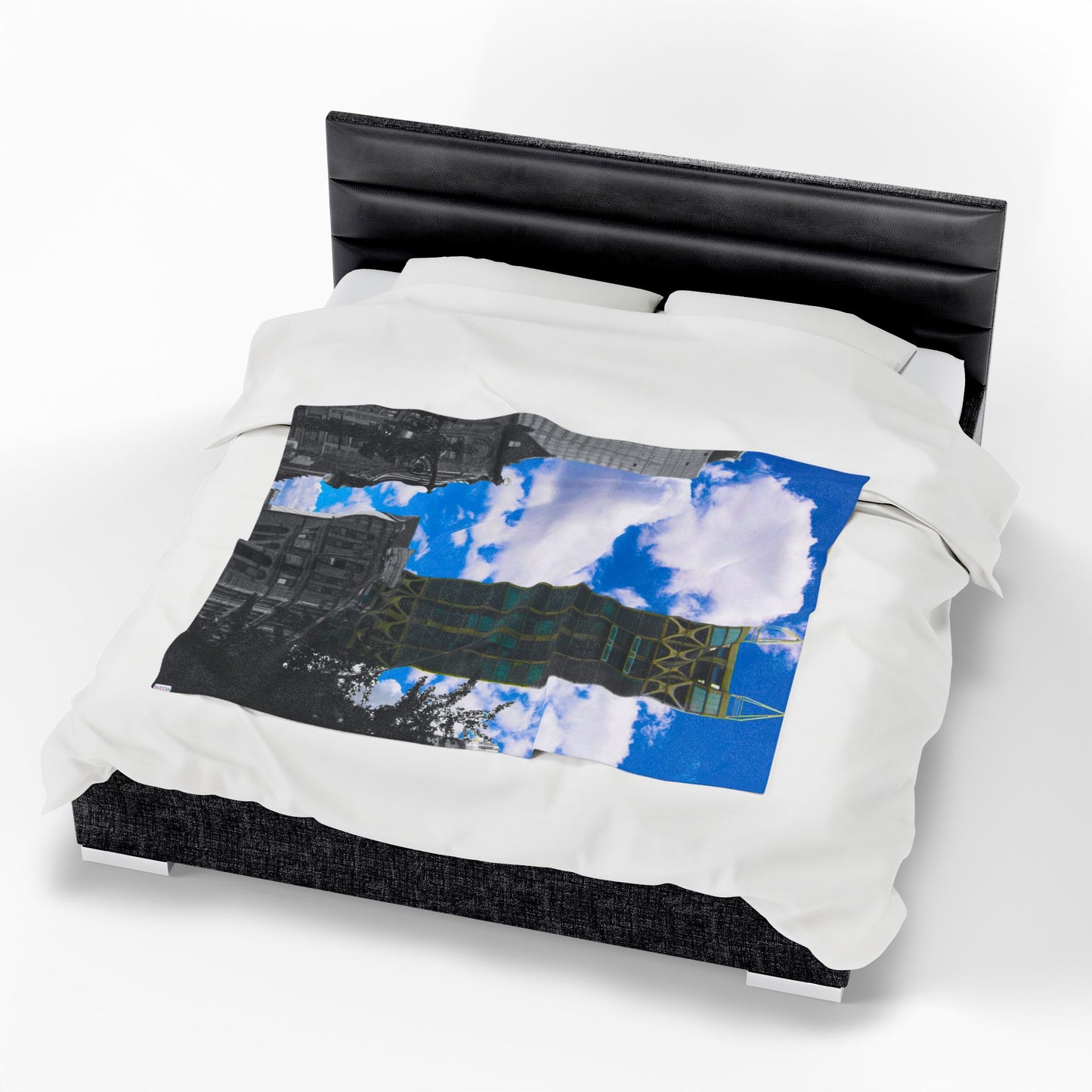 Velveteen Plush Blanket with beautiful photo image.