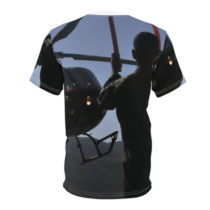 Helicopter Pilot Silhouette T-Shirt
