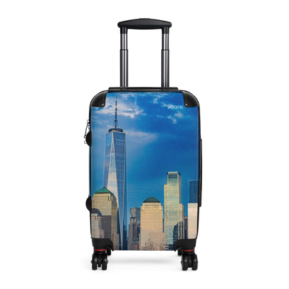New York Skyline Carry-On Suitcase — One World Trade Center Cityscape Travel Luggage