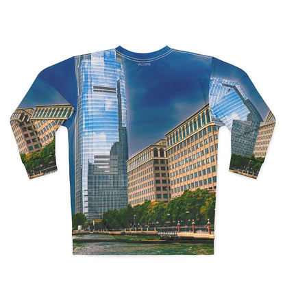 Exchange Place Cityscape Sweatshirt — Hudson River Skyline Urban Design