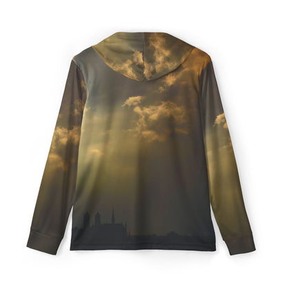 Gothic Solitude Warmup Hoodie – Newark Cathedral Silhouette Edition