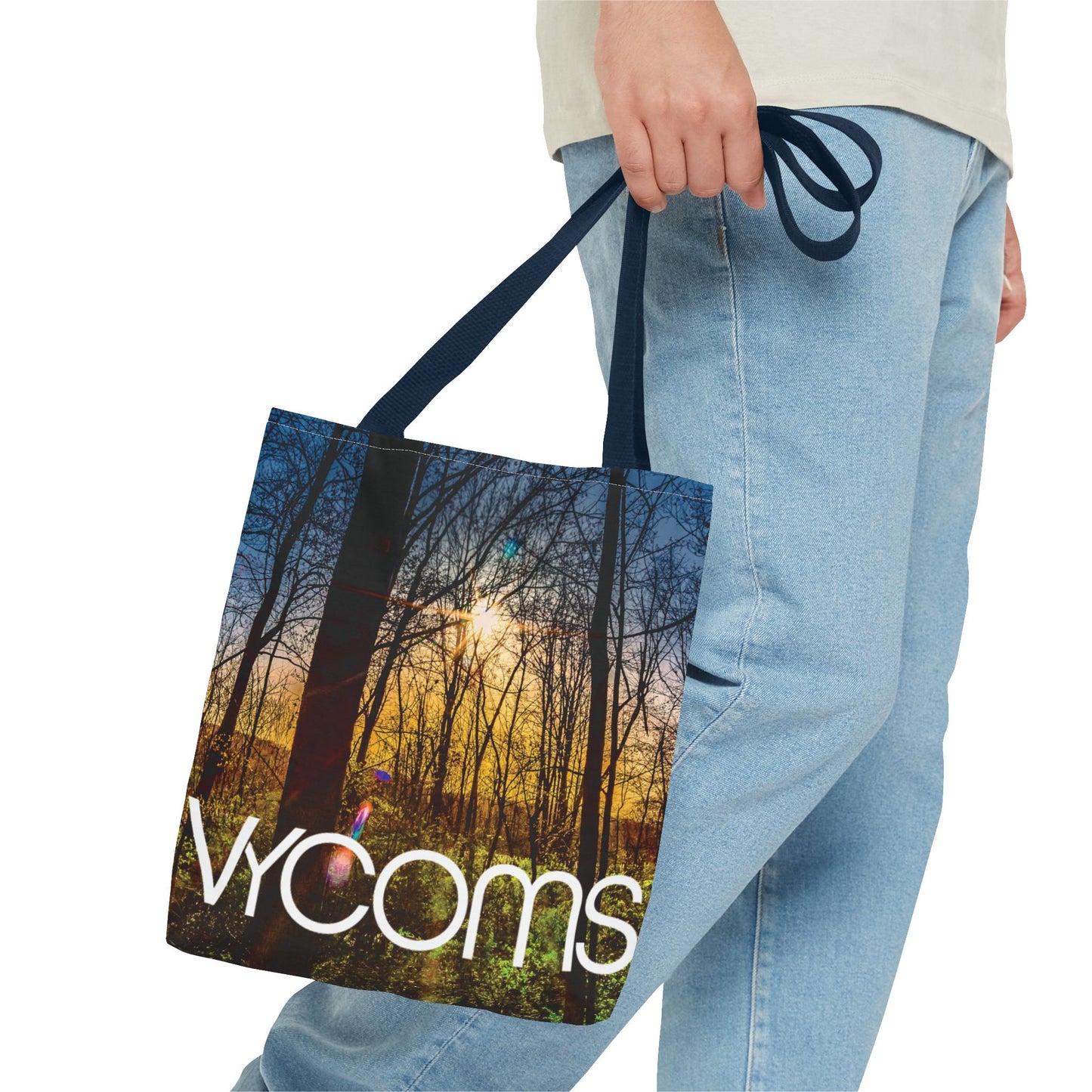 Tote Bag Printed with an Exclusive Beautiful High-Res, Full Color Natural Image.