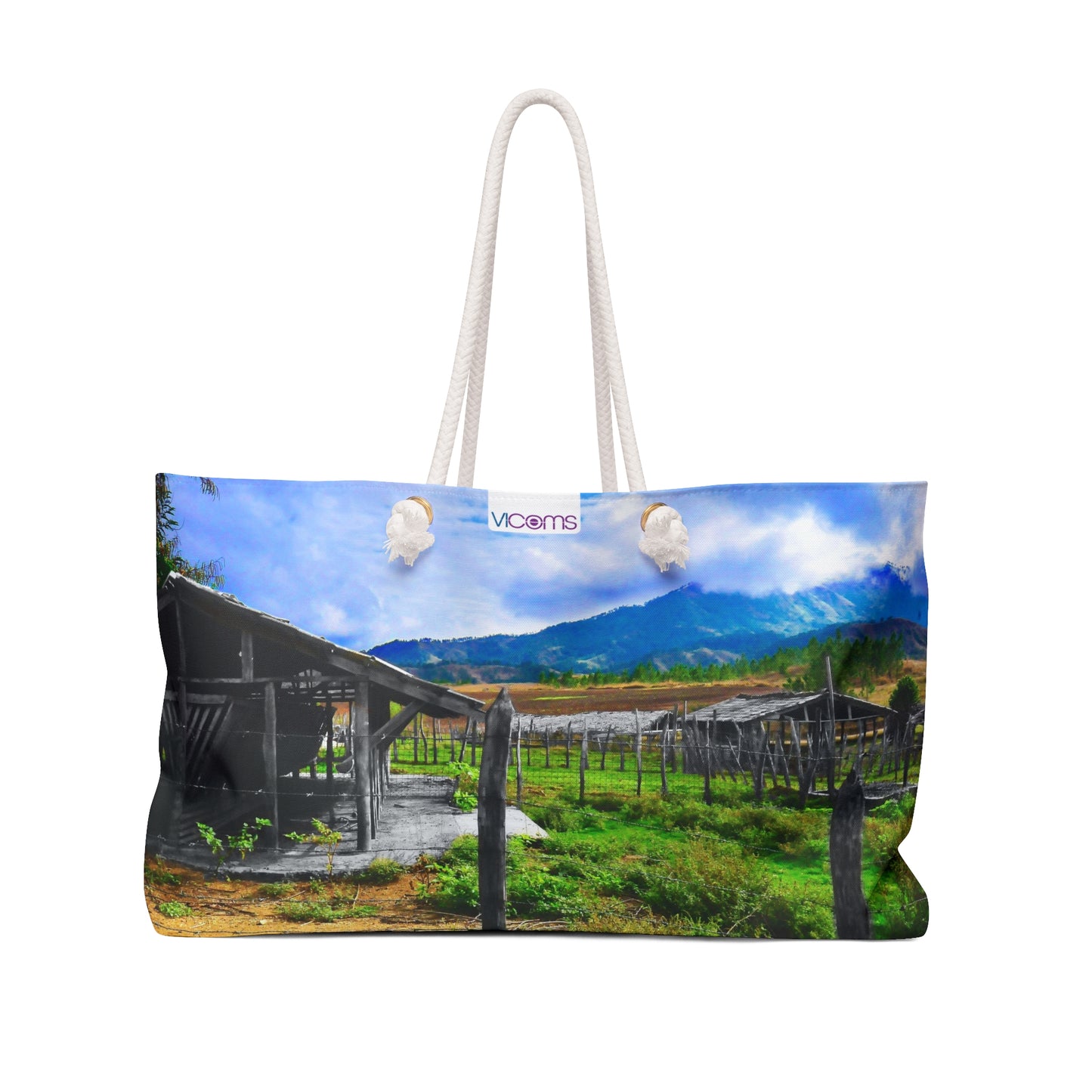 Exquisite Exclusive Full-Color Landscape Image Printed 24" x13" Weekender Bag!