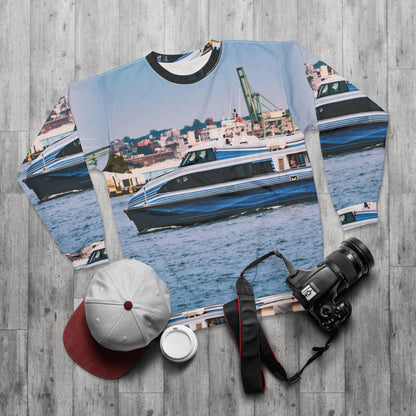 Hudson River Ferry – Nautical Crewneck