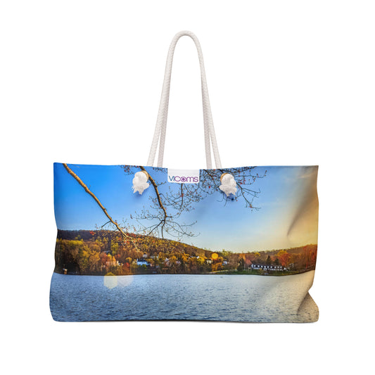 Exquisite Exclusive Full-Color Landscape Image Printed 24" x13" Weekender Bag!