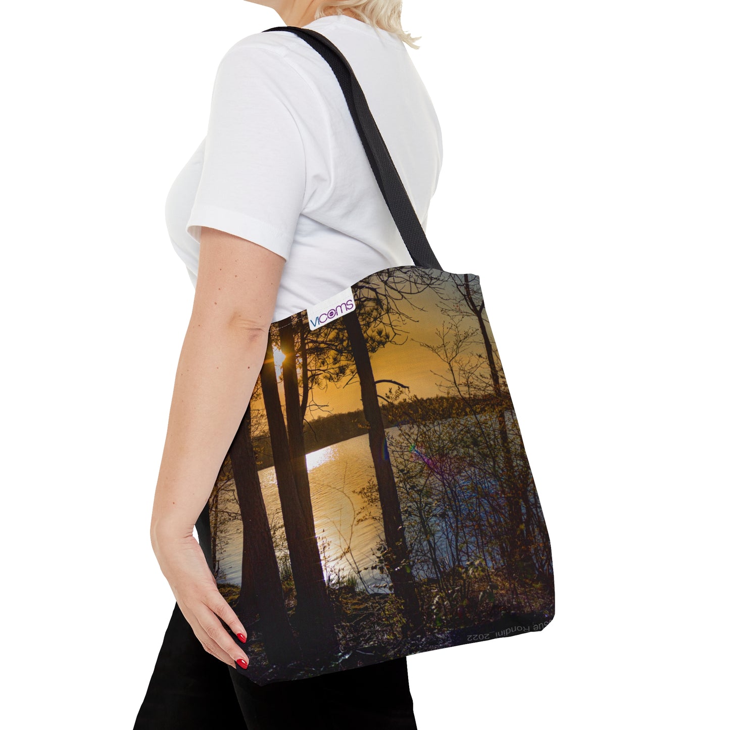 Tote Bag Printed with an Exclusive Beautiful High-Res, Full Color Natural Image.