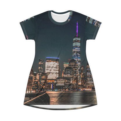 City Lights Dress — Night Skyline