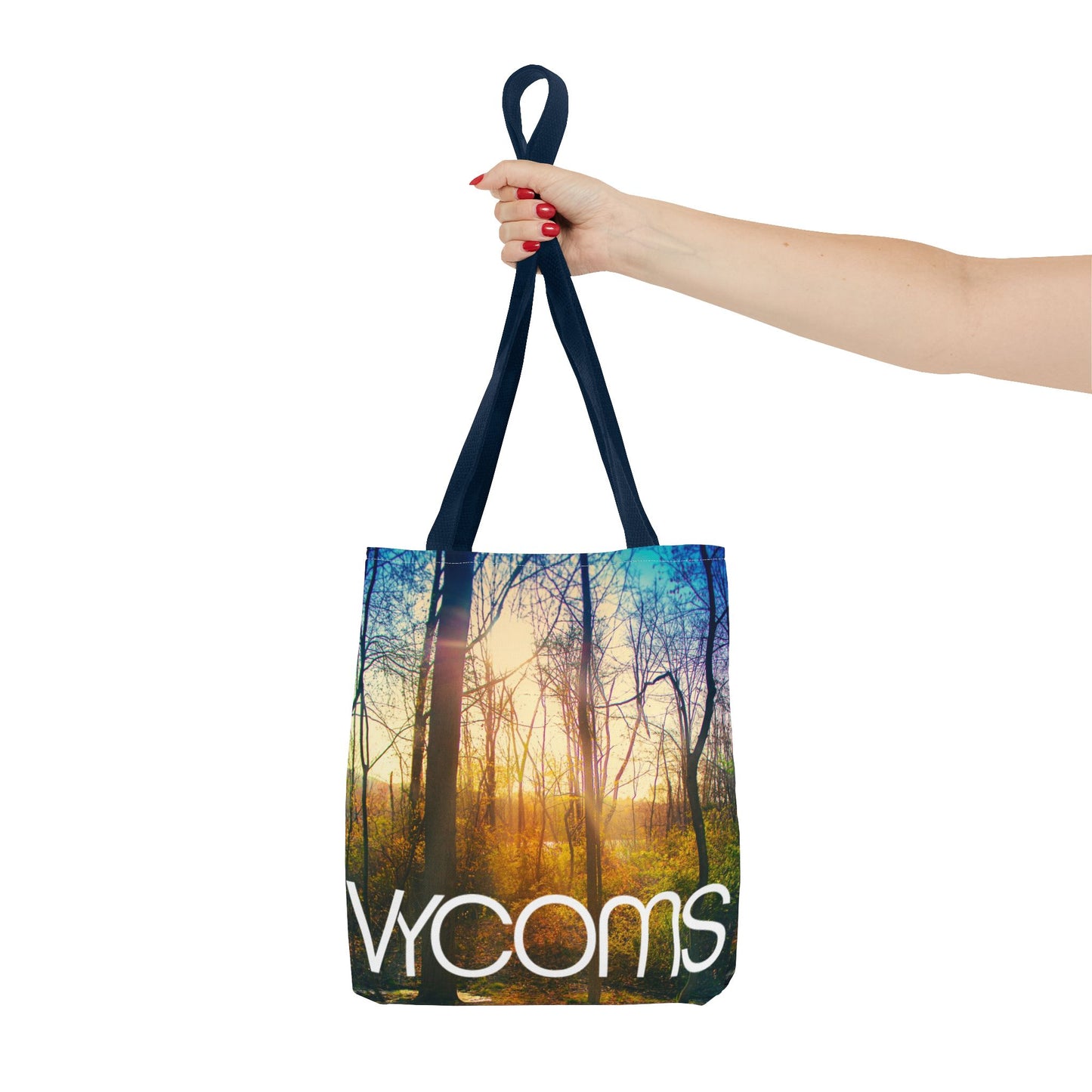 Tote Bag Printed with an Exclusive Beautiful High-Res, Full Color Natural Image.