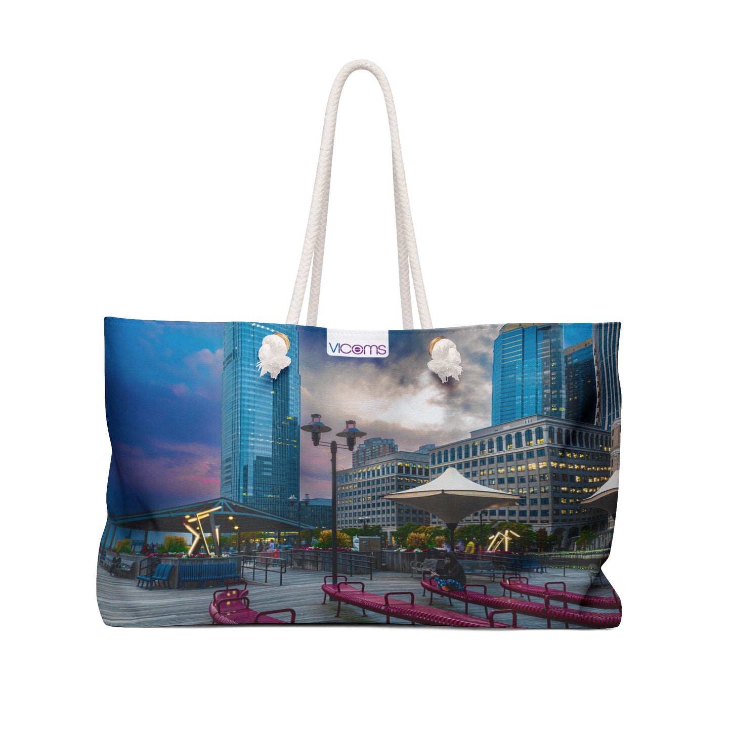 Exquisite Exclusive Full-Color Landscape Image Printed 24" x13" Weekender Bag!