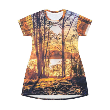 Sunset Forest Dress — Scenic Lake View