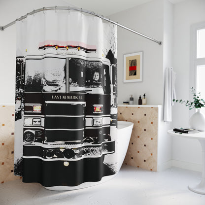 Shower Curtain Printed With Exclusive, High-Res, Full Color Beautiful Image.