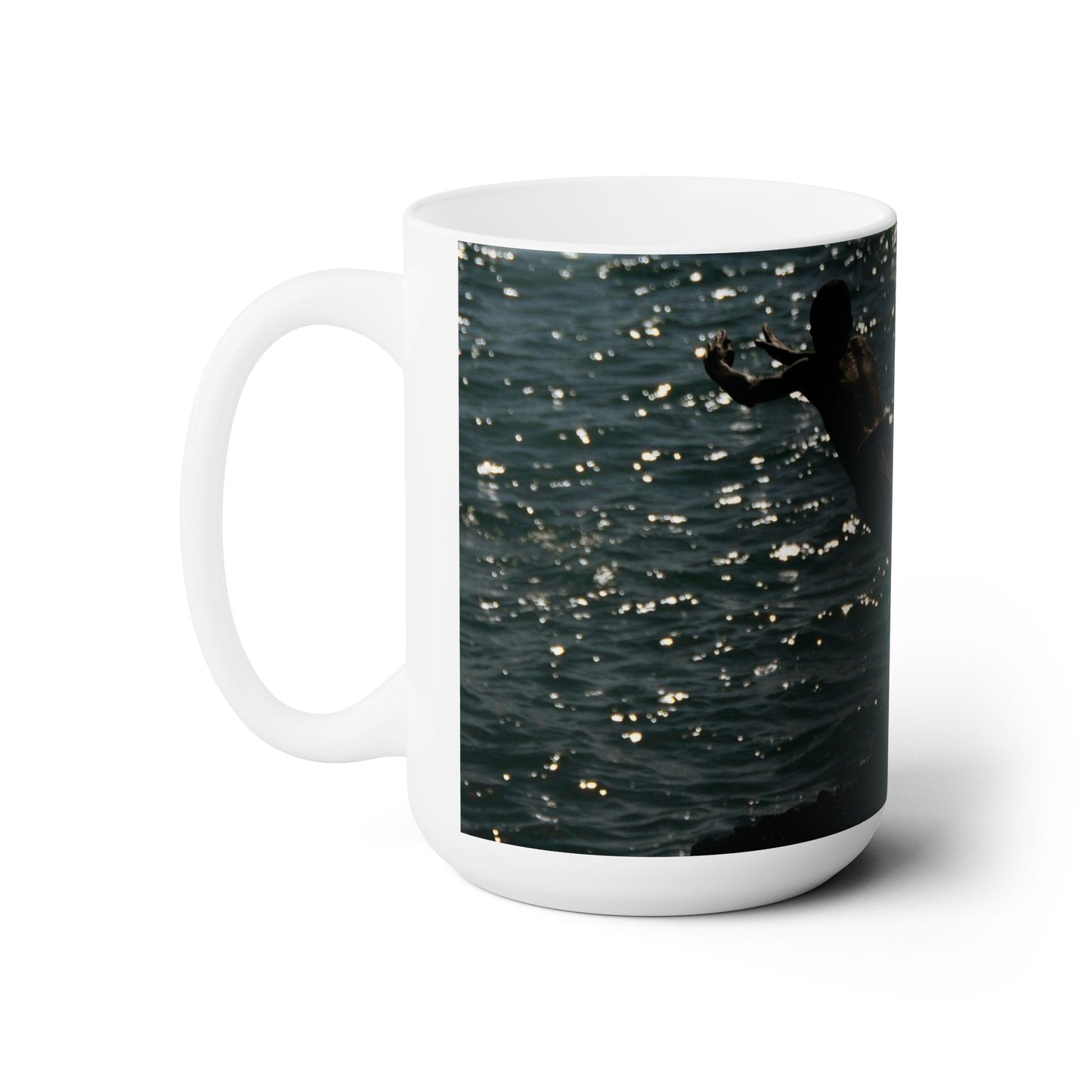 Elegant 15oz Ceramic Coffe Mug.