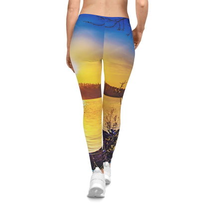 Lakeside Pines Leggings– Sunset Canopy Edition