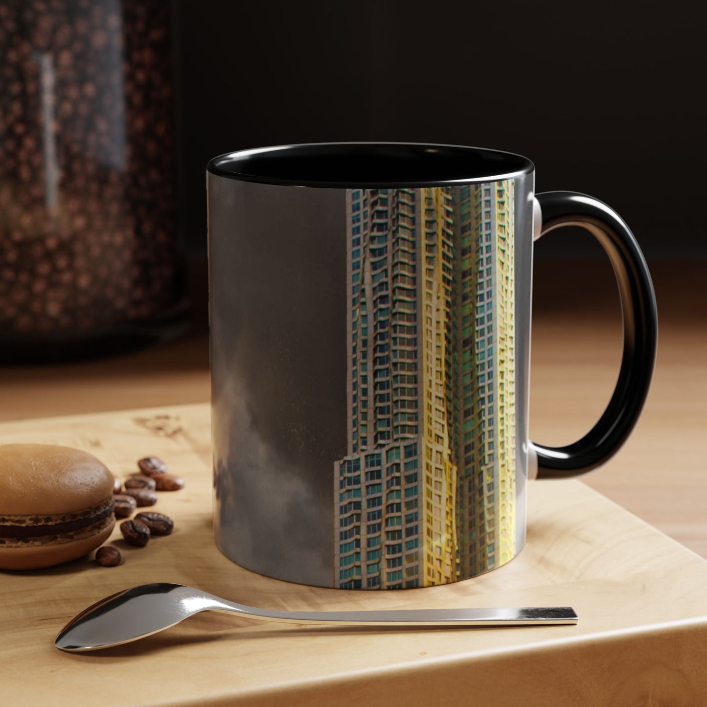 11oz Ceramic Coffe Mug Beautifully Decorated with an Elegant High-Res, Full Color Natural Landscape Image.