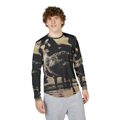 Men’s Wetland Bird UV Protection Long Sleeve Shirt