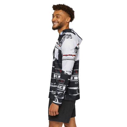 Fire Truck Sports Athletic Warmup Hoodie