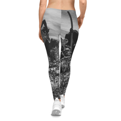 Sunset Farming Leggings — Farmers Planting Seeds