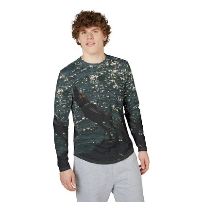 Men's UV Long Sleeve — Sparkling Ocean Diver