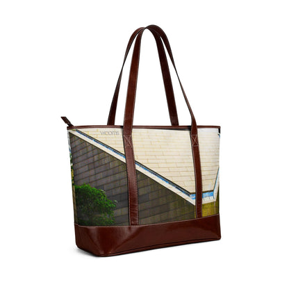 Architectural Roofline Tote Bag — Urban Minimalist Handbag
