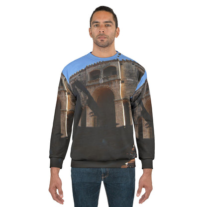 Historic Santo Domingo Cathedral Sweatshirt — Gothic Archway