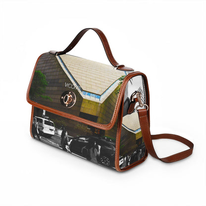 New York Modern Church Waterproof Canvas Bag