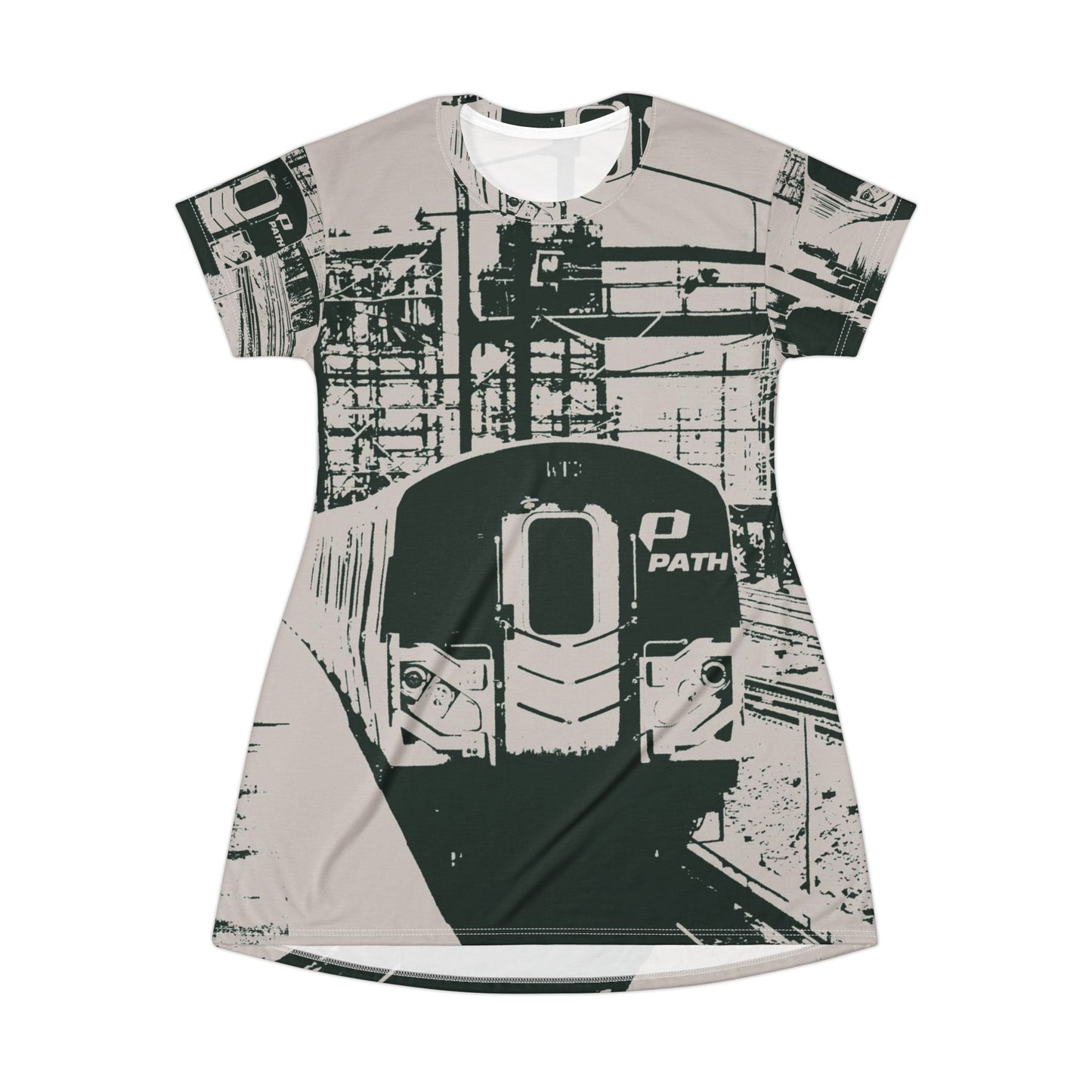 PathTrain Graphic Dress — Urban Transit Vibe