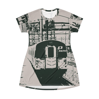 PathTrain Graphic Dress — Urban Transit Vibe