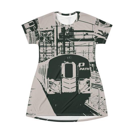PathTrain Graphic Dress — Urban Transit Vibe