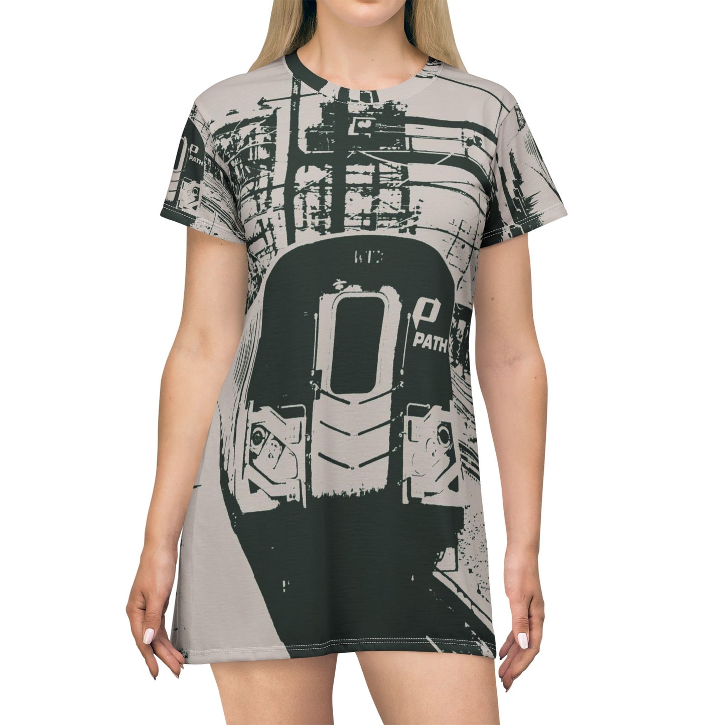 PathTrain Graphic Dress — Urban Transit Vibe