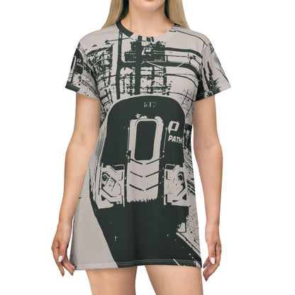 PathTrain Graphic Dress — Urban Transit Vibe