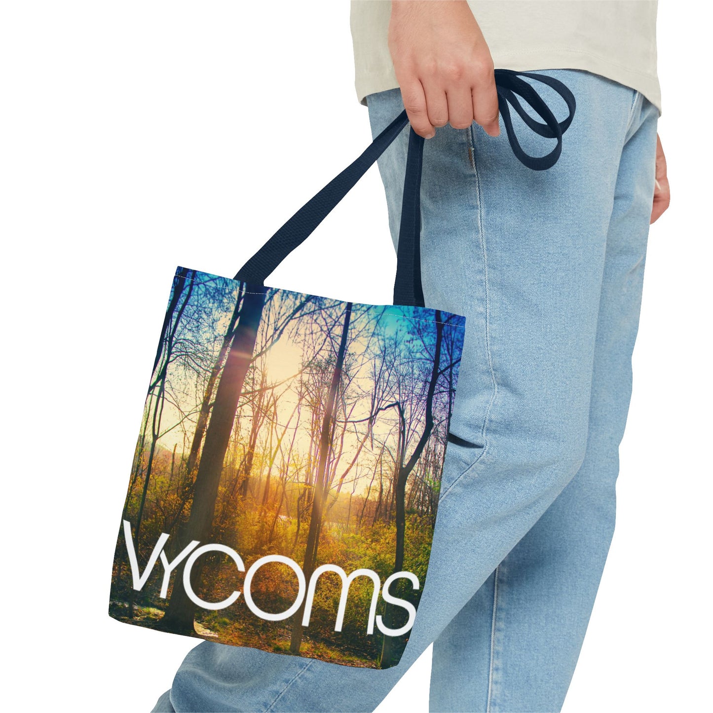 Tote Bag Printed with an Exclusive Beautiful High-Res, Full Color Natural Image.