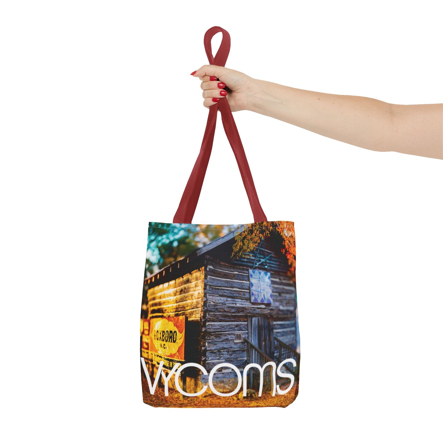 Tote Bag Printed with an Exclusive Beautiful High-Res, Full Color Natural Image.